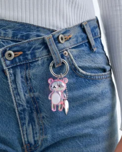 Bijou Brigitte Anhänger>Anhänger - Pink Cutie rosa, silber