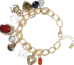 Bijou Brigitte Armbänder Gold|Boho-Schmuck>Armband - Antique Charms gold