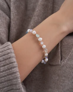 Bijou Brigitte Perlenschmuck|Pastellschmuck>Armband - Baby Pearls weiß