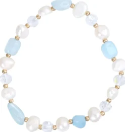 Bijou Brigitte Perlenschmuck|Pastellschmuck>Armband - Baby Pearls weiß