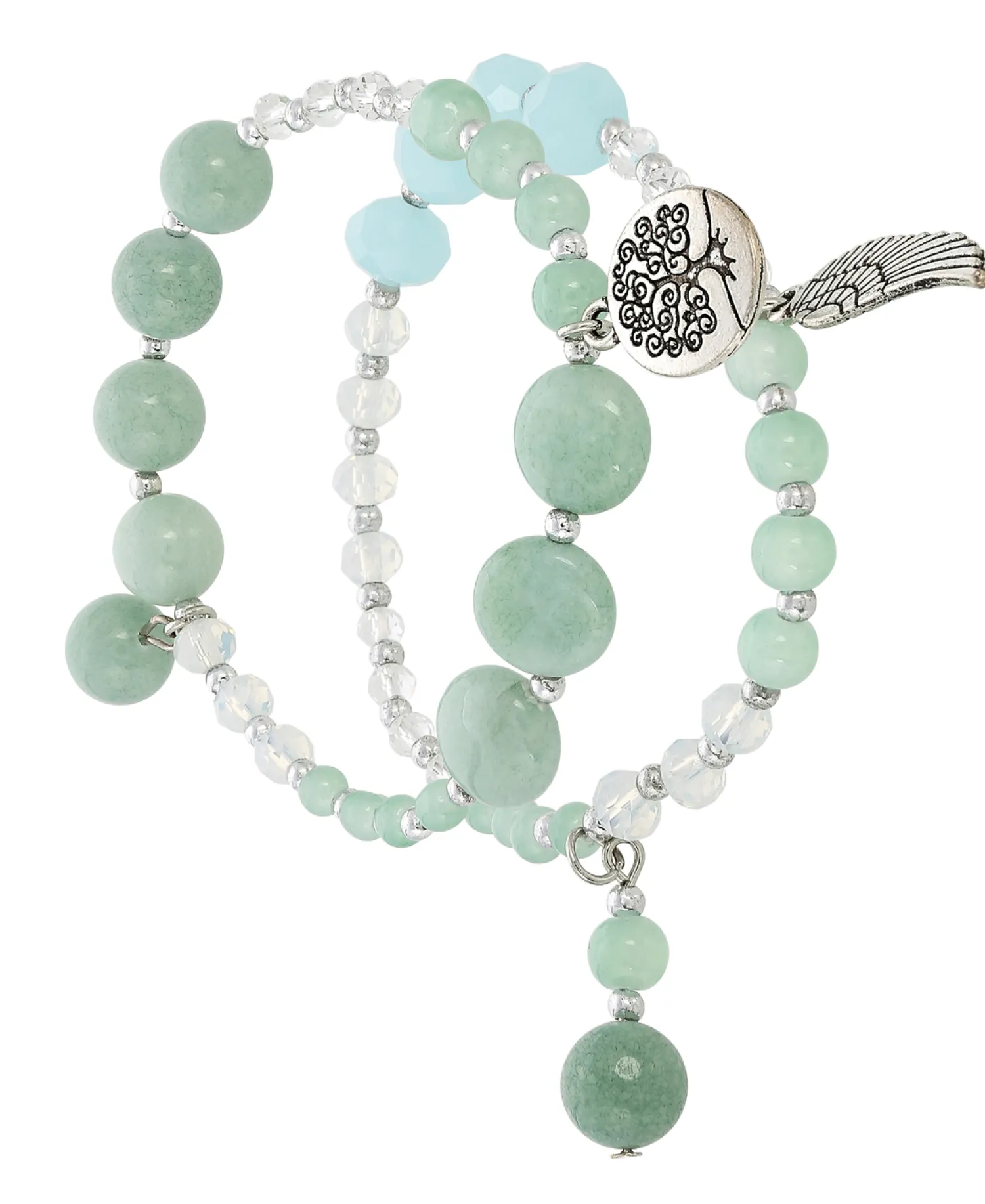 Bijou Brigitte Edelsteinarmbänder>Armband - Beautiful Jade grün