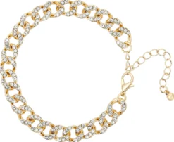 Bijou Brigitte Armbänder Gold|Hochzeitsgäste>Armband - Bling Bling Chain gold