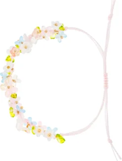 Bijou Brigitte Edelsteinarmbänder|Blumenschmuck>Armband - Blossom Knot rosa