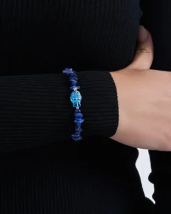 Bijou Brigitte Edelsteinarmbänder|Maritimer Schmuck>Armband - Blue Tide blau