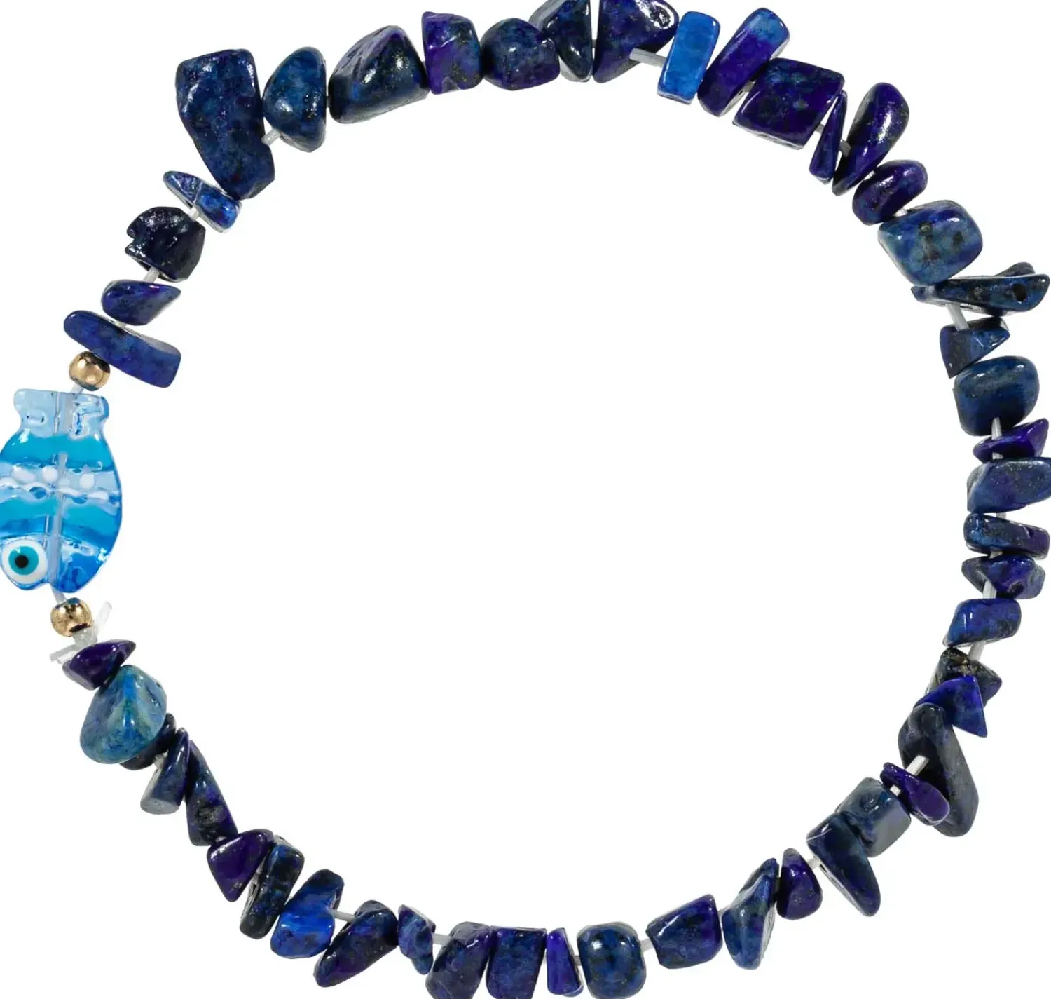 Bijou Brigitte Edelsteinarmbänder|Maritimer Schmuck>Armband - Blue Tide blau