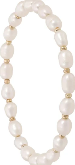 Bijou Brigitte Perlenschmuck|Perlenarmbänder>Armband - Bright Pearls weiß
