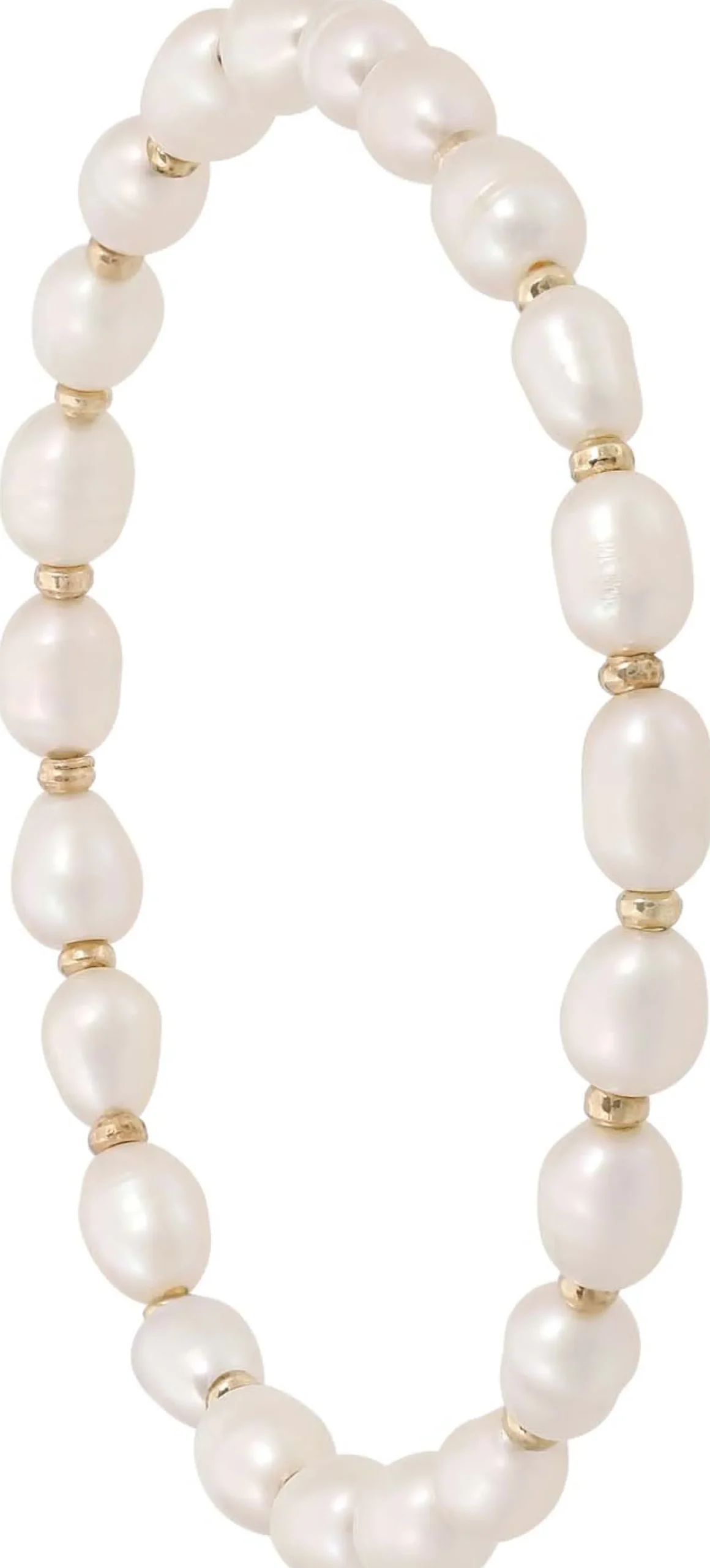 Bijou Brigitte Perlenschmuck|Perlenarmbänder>Armband - Bright Pearls weiß