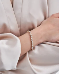 Bijou Brigitte Armbänder Gold>Armband - Bright Zirkonia gold