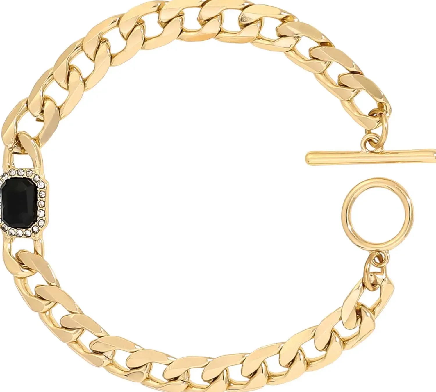 Bijou Brigitte Armbänder Gold>Armband - Brilliant Black gold
