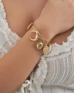 Bijou Brigitte Armbänder Gold>Armband - Celestial Charm gold