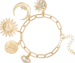 Bijou Brigitte Armbänder Gold>Armband - Celestial Charm gold