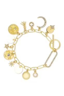 Bijou Brigitte Armbänder Gold>Armband - Charm Dreams gold