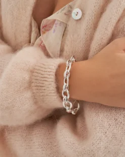 Bijou Brigitte Basics>Armband - Chunky Chain silber