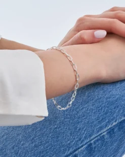 Bijou Brigitte Armbänder 925Er Silber|Basics>Armband - Classic Look silber