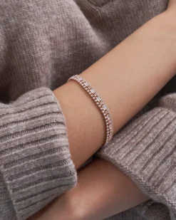 Bijou Brigitte Armbänder Gold|Perlenarmbänder>Armband - Classy Rows gold