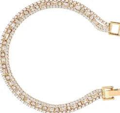 Bijou Brigitte Armbänder Gold|Perlenarmbänder>Armband - Classy Rows gold