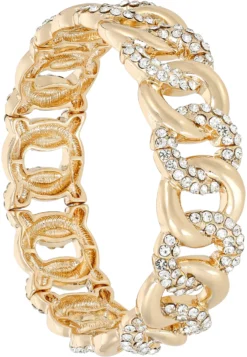 Bijou Brigitte Armbänder Gold>Armband - Crystal Warrior gold