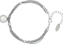 Bijou Brigitte Edelstahlarmbänder|Wasserfester Schmuck>Armband - Cute Wish silber