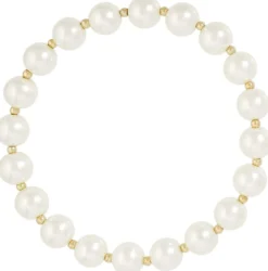 Bijou Brigitte Perlenschmuck|Perlenarmbänder>Armband - Delicate Pearls weiß