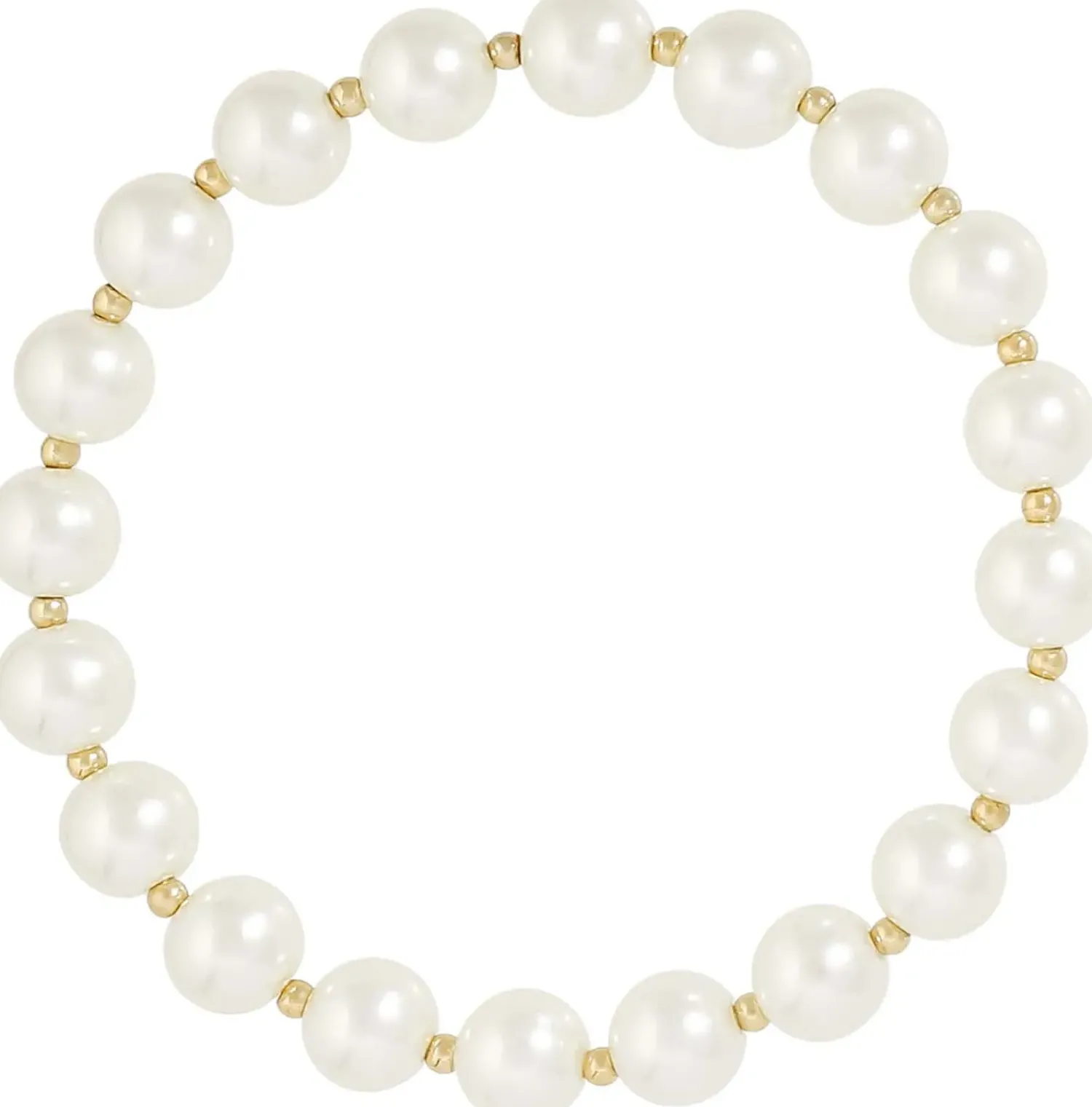 Bijou Brigitte Perlenschmuck|Perlenarmbänder>Armband - Delicate Pearls weiß