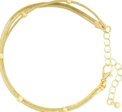 Bijou Brigitte Armbänder Gold>Armband - Double Shine gold