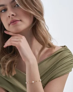 Bijou Brigitte Armbänder 925Er Silber|Armbänder Gold>Armband - Dreamy Pearls gold
