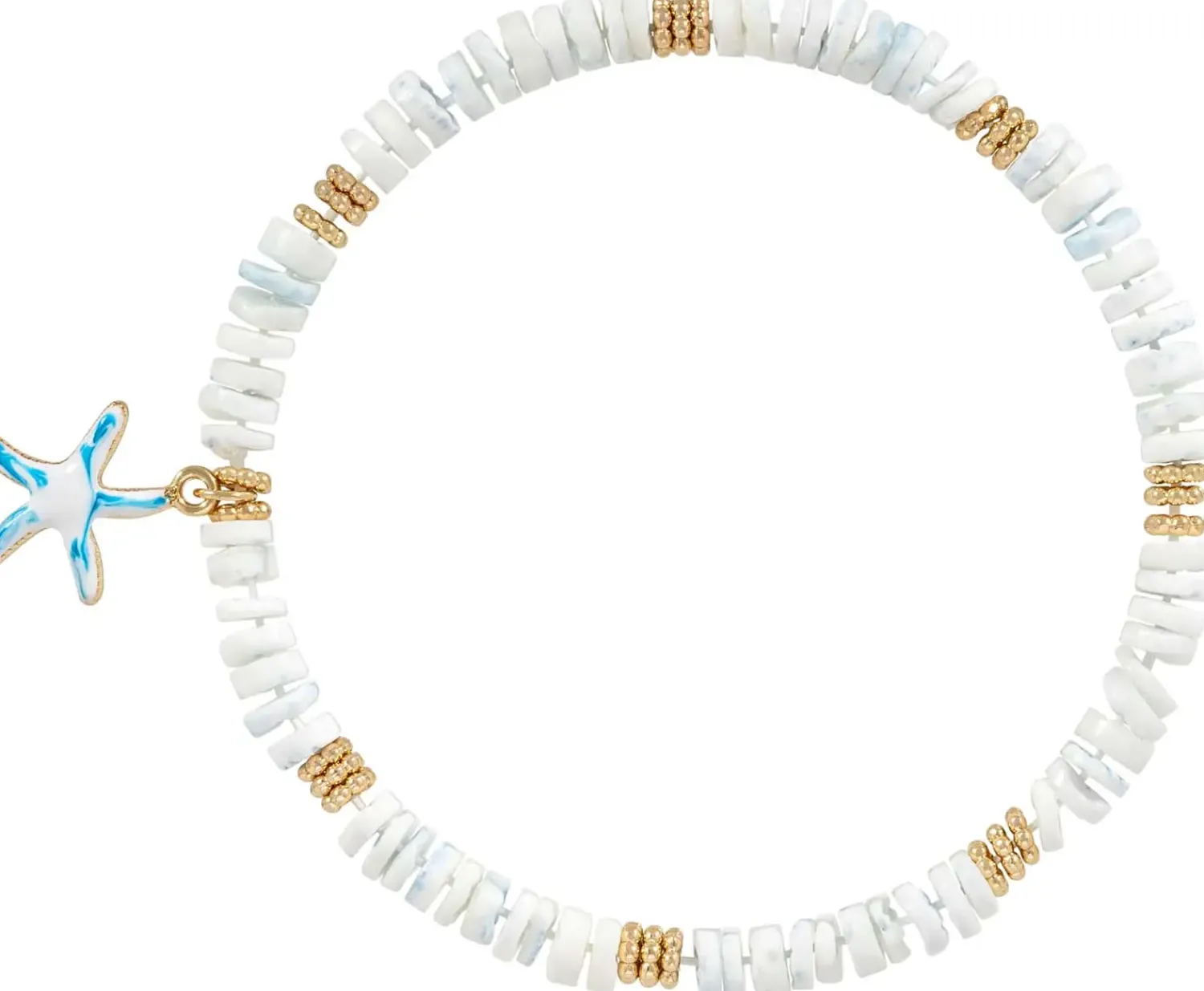 Bijou Brigitte Maritimer Schmuck|Muschelschmuck>Armband - Enchanted Shores weiß