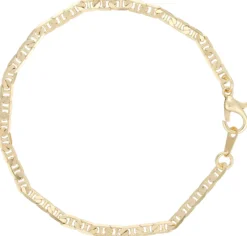 Bijou Brigitte Armbänder Gold>Armband - Flat Chain gold