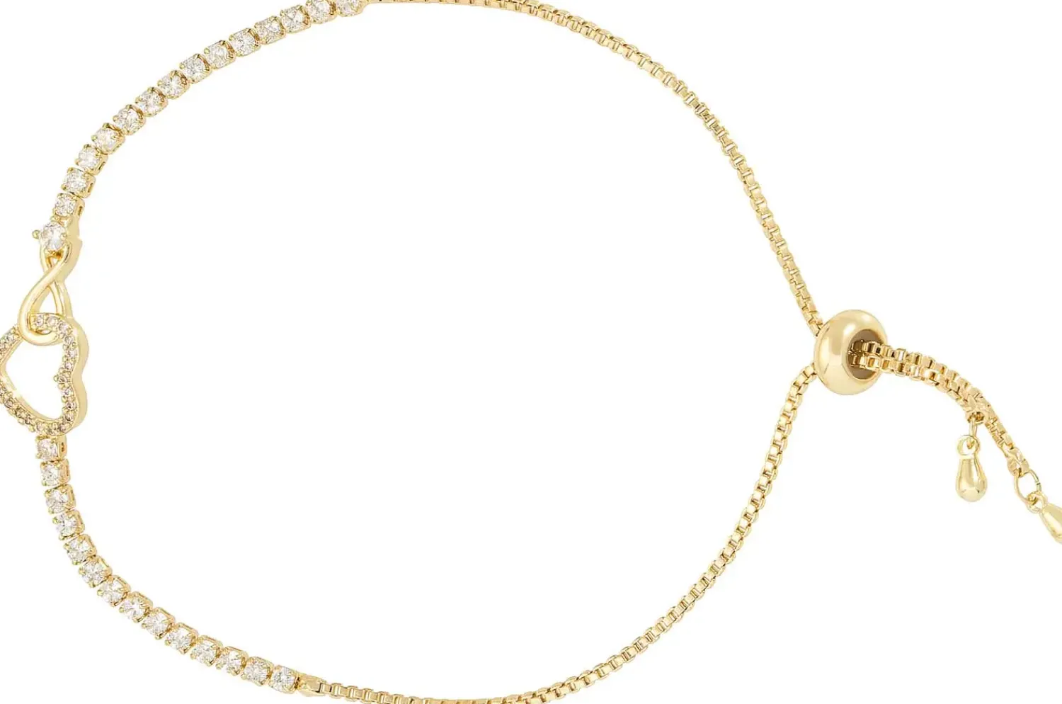 Bijou Brigitte Armbänder Gold|Für Bestimmte Personen>Armband - Flawless Infinity gold