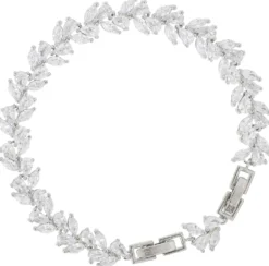 Bijou Brigitte Blumenschmuck|Brautschmuck>Armband - Floral Beauty silber