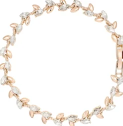 Bijou Brigitte Blumenschmuck>Armband - Floral Charme roségold