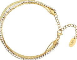 Bijou Brigitte Armbänder Gold|Edelstahlarmbänder>Armband - Gleaming Classic gold