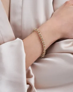 Bijou Brigitte Armbänder Gold>Armband - Glitter gold