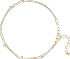 Bijou Brigitte Armbänder Gold>Armband - Glitter Rows gold