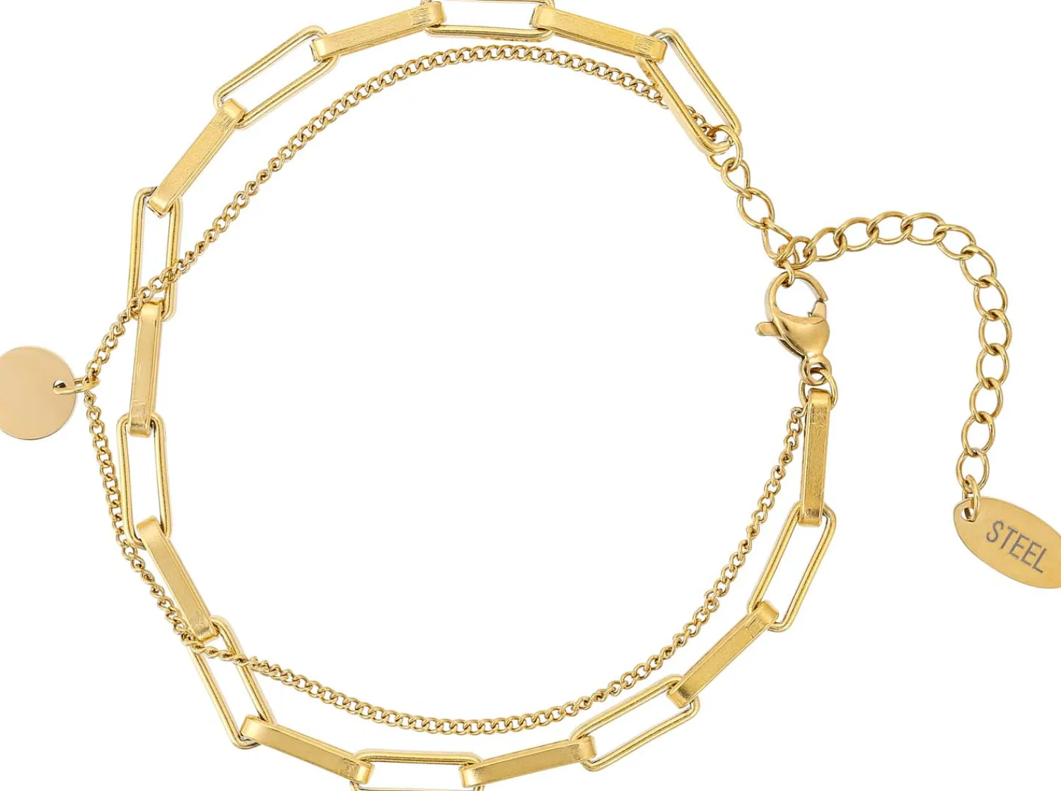 Bijou Brigitte Edelstahlschmuck In Gold|Armbänder Gold>Armband - Glorious gold