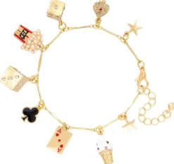 Bijou Brigitte Bunte Armbänder|Bunter Schmuck>Armband - Golden Game gold, mehrfarbig