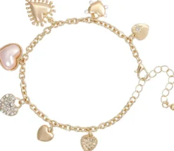 Bijou Brigitte Armbänder Gold|Perlenarmbänder>Armband - en Hearts gold