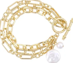 Bijou Brigitte Armbänder Gold>Armband - en Hinge gold