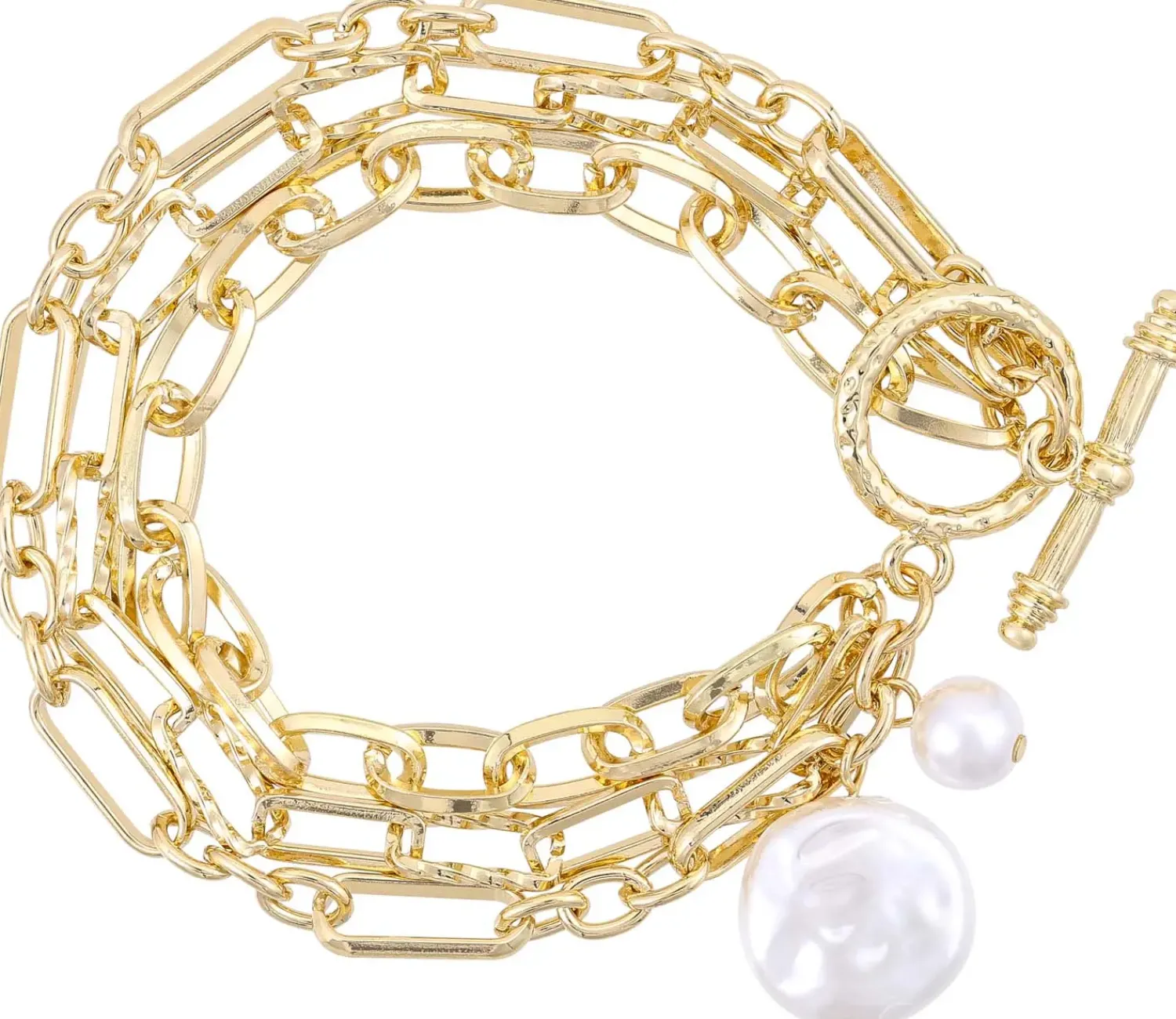 Bijou Brigitte Armbänder Gold>Armband - en Hinge gold