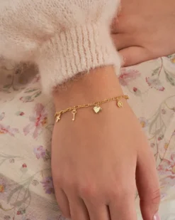Bijou Brigitte Silver Crystals|Armbänder 925Er Silber>Armband - en Secrets gold