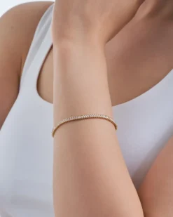 Bijou Brigitte Armbänder Gold|Für Bestimmte Personen>Armband - en Zirconia gold