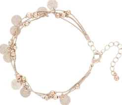 Bijou Brigitte Armbänder Gold>Armband - Hanging Plates gold