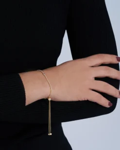 Bijou Brigitte Armbänder Gold>Armband - Iced Circles gold