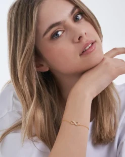 Bijou Brigitte Armbänder Gold|Armbänder 925Er Silber>Armband - Iconic Infinity gold