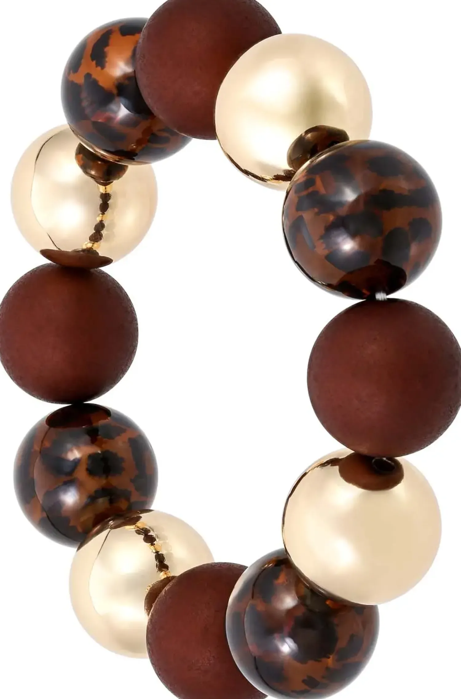 Bijou Brigitte Leo-Schmuck>Armband - Leo Beads