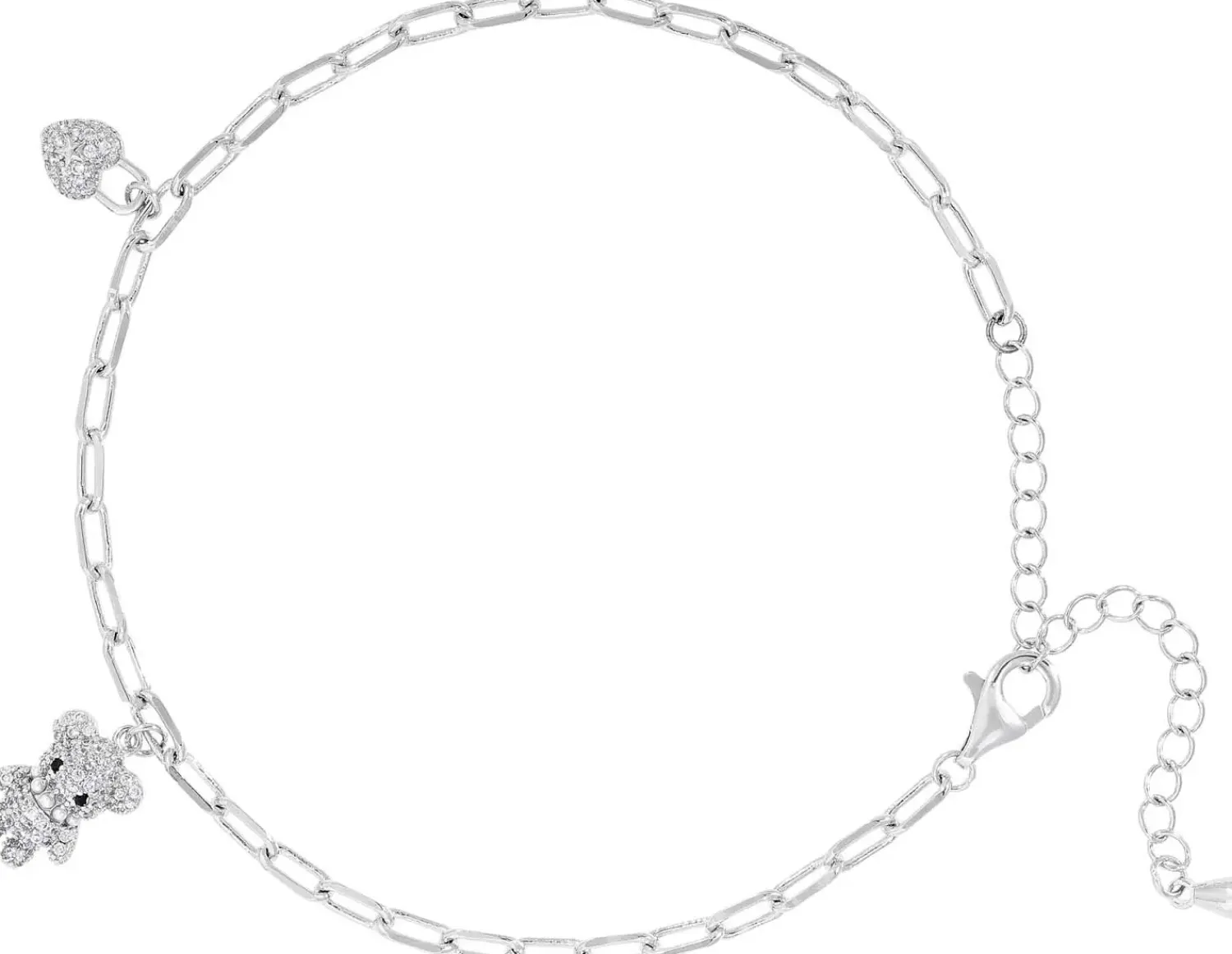Bijou Brigitte Für Bestimmte Personen>Armband - Lovely Teddy silber
