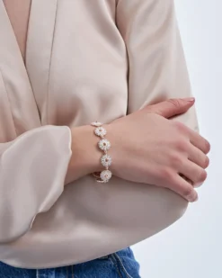 Bijou Brigitte Armbänder Gold>Armband - Magic Flowers gold