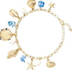 Bijou Brigitte Armbänder Gold|Maritimer Schmuck>Armband - Maritime Shells gold