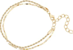 Bijou Brigitte Armbänder Gold>Armband - Mixed Bracelet gold
