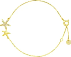 Bijou Brigitte Silver Crystals|Armbänder 925Er Silber>Armband - Ocean Star gold